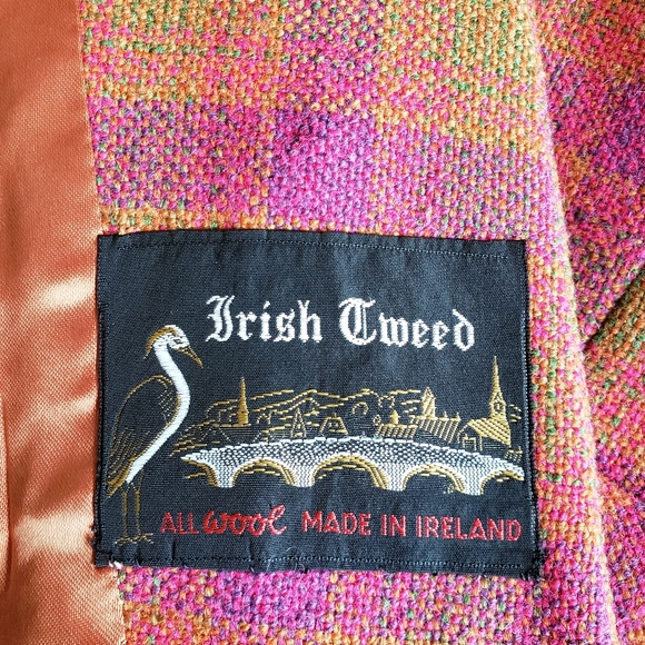 Vintage wool coat & vest set - Picture 3 of 9